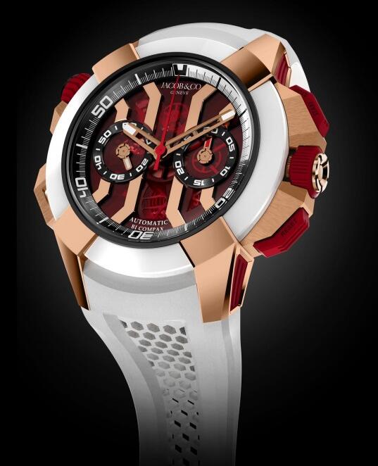 Buy Replica Jacob & Co Epic X Chrono watch EX300.40.SR.RR.A